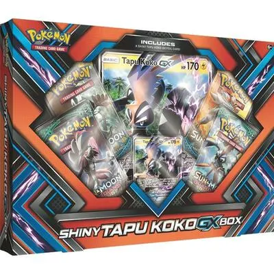 Caja colección Albor de Guadianes (Shiny Tapu Koko GX)
