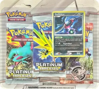 Blíster 3 sobres Arceus (Darkrai)