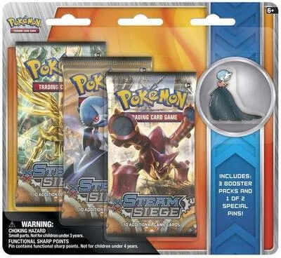 Blíster 3 sobres Asedio de Vapor (Shiny Mega Gardevoir)