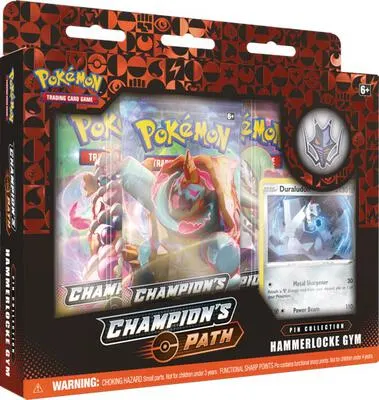 Caja colección pin Camino de Campeones (Hammerlocke Gym)