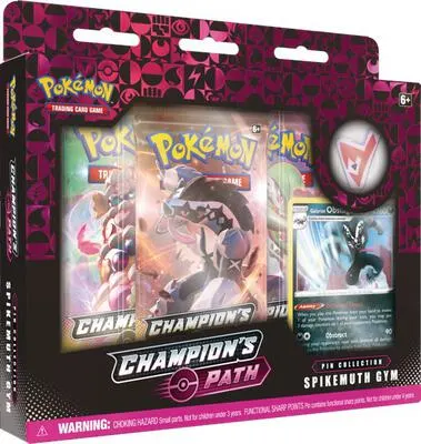 Caja colección pin Camino de Campeones (Spikemuth Gym)