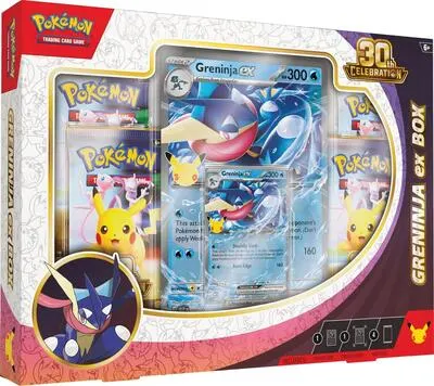 Caja colección Celebración 30.º Aniversario (Greninja ex)