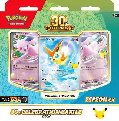 Mazo de inicio Celebración 30.º Aniversario (Espeon ex)