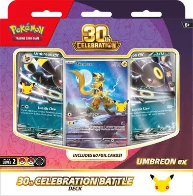 Mazo de inicio Celebración 30.º Aniversario (Umbreon ex)