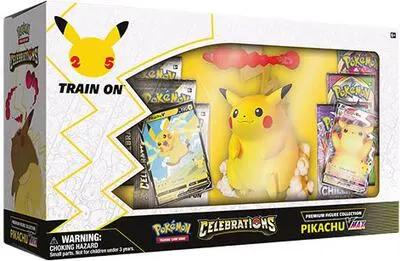 Caja colección figura Celebraciones (Pikachu VMAX)