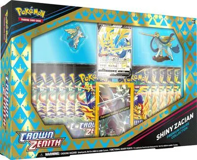 Caja colección figura Cenit Supremo (Shiny Zacian)