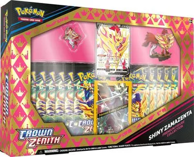 Caja colección figura Cenit Supremo (Shiny Zamazenta)