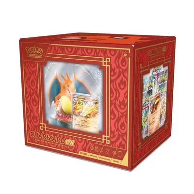 Caja colección super premium Charizard ex Super