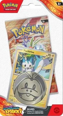 Blíster 1 sobre Chispas Fulgurantes (Pachirisu)