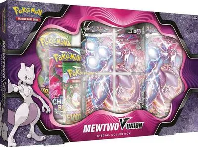 Caja colección especial Cielos Evolutivos (Mewtwo V-UNION)