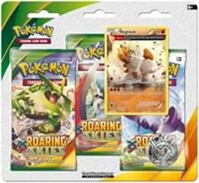 Blíster 3 sobres Cielos Rugientes (Regirock)