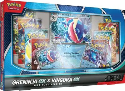 Caja colección especial Greninja EX & Kingdra EX