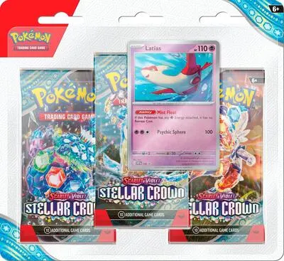 Blíster 3 sobres Corona Astral (Latias)