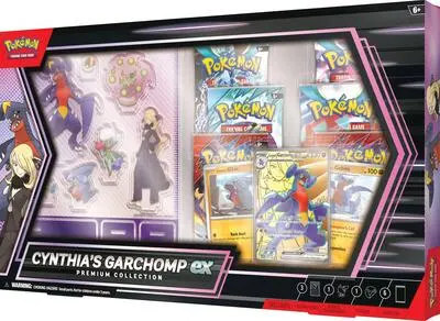 Caja colección premium Cynthia's Garchomp ex