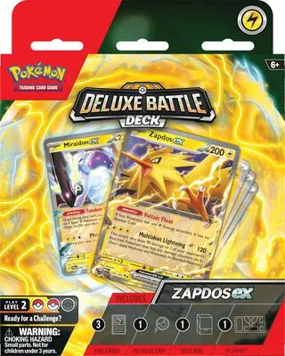 Mazo de inicio deluxe (Zapdos ex)