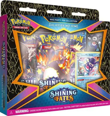 Caja colección pin Destinos Brillantes (Galarian Mr. Rime)