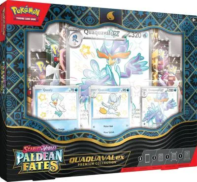 Caja colección premium Destinos de Paldea (Quaquaval ex)