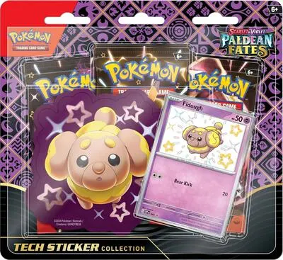 Caja colección tech sticker Destinos de Paldea (Fidough)