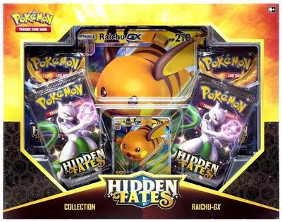 Caja colección Destinos Ocultos (Raichu GX)