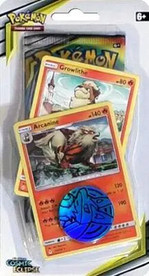 Blíster 1 sobre Eclipse Cósmico (Growlithe & Arcanine)