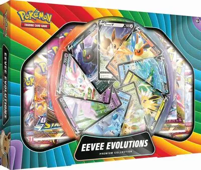 Caja colección premium Eevee Evolutions
