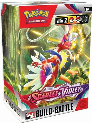 Caja Build & Battle Escarlata y Púrpura