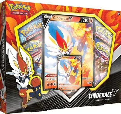 Caja colección Espada y Escudo (Cinderace V)