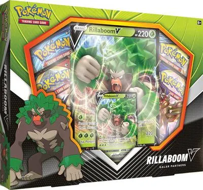 Caja colección Espada y Escudo (Rillaboom V)