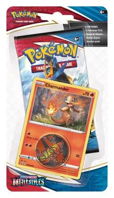Blíster 1 sobre Estilos de Combate (Charmander)