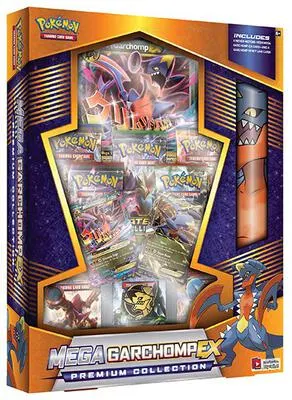 Caja colección premium Evoluciones (Mega Garchomp EX)