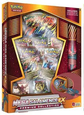 Caja colección premium Evoluciones (Mega Salamence EX)
