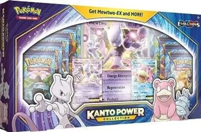 Caja colección Evoluciones (Mewtwo EX/Slowbro EX)