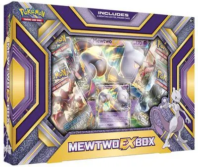 Caja colección Evoluciones (Mewtwo EX)