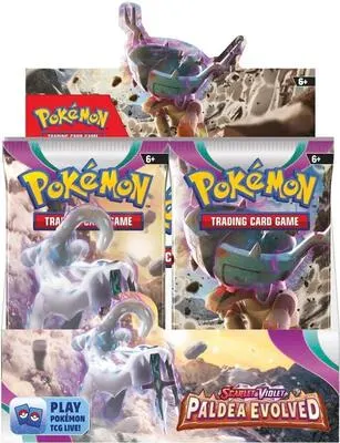 Caja de sobres Evoluciones en Paldea