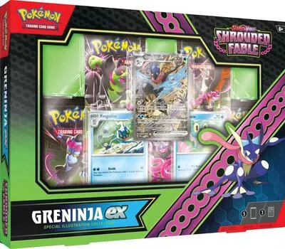 Caja colección ilustración Fabula Sombría (Greninja ex)