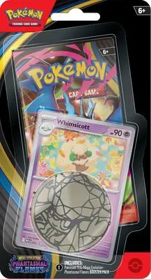 Blíster 1 sobre Fuegos Fantasmales (Whimsicott)