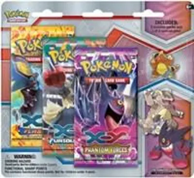 Blíster 3 sobres Fuerzas Fantasmales (Mega Kangaskhan)