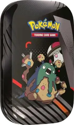 Mini lata Fulgor Negro (Garbodor & Amoonguss)