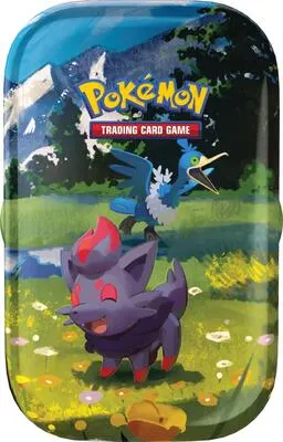 Mini lata Héroes Ascendentes (Zorua & Cramorant)