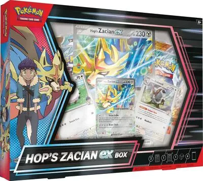 Caja colección Hop's Zacian ex