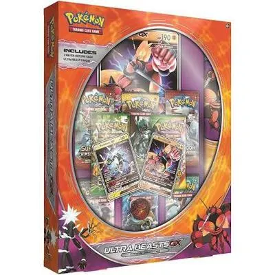 Caja colección premium Invasión Carmesí (Buzzwole GX & Xurkitree GX)