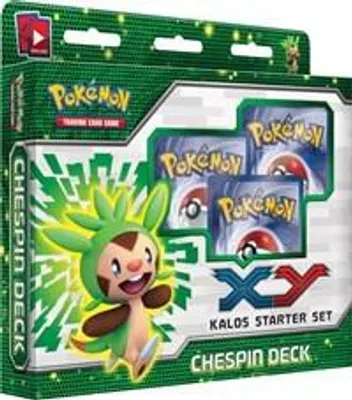 Mazo de inicio deluxe Kalos Starter Set (Chespin)
