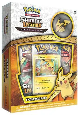 Caja colección pin Leyendas Luminosas (Pikachu)