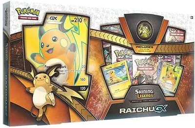 Caja colección especial Leyendas Luminosas (Raichu GX)