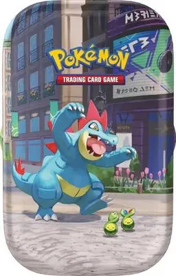 Mini lata Lumiose City (Feraligatr & Budew)