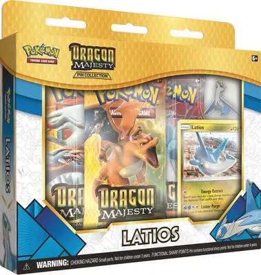 Caja colección pin Majestad De Dragones (Latios)