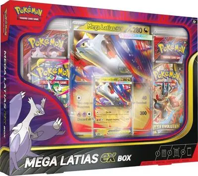 Caja colección Mega Latias ex
