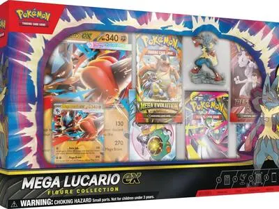 Caja colección figura Mega Lucario ex