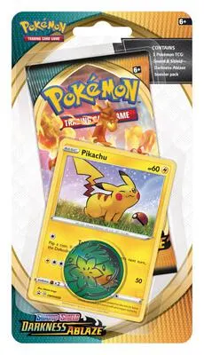 Blíster 1 sobre Oscuridad Incandescente (Pikachu)