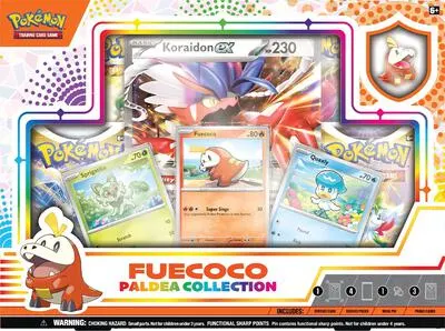 Caja colección Paldea (Fuecoco/Koraidon ex)